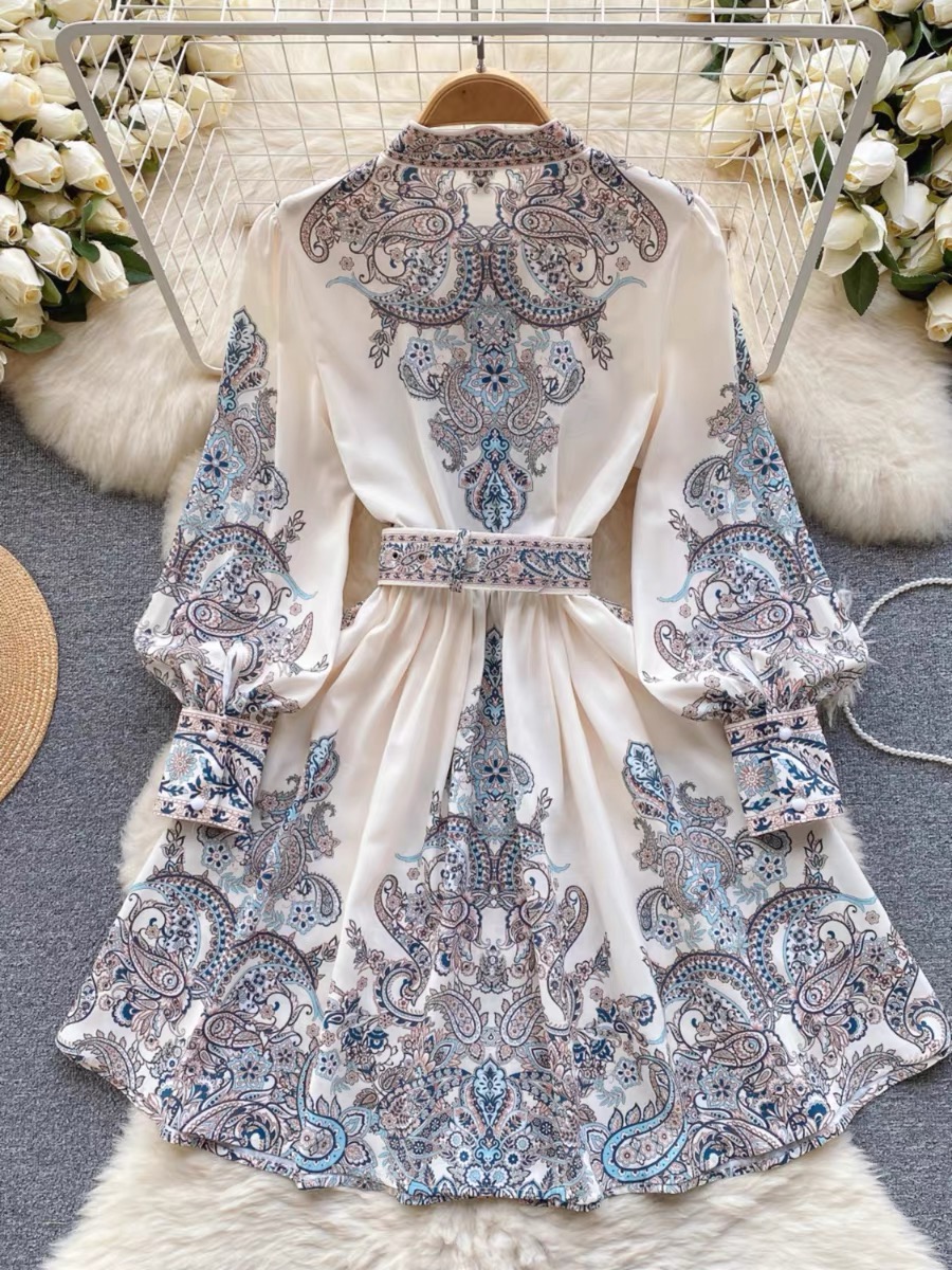 My gorgeous nightmare print dress ED181 images